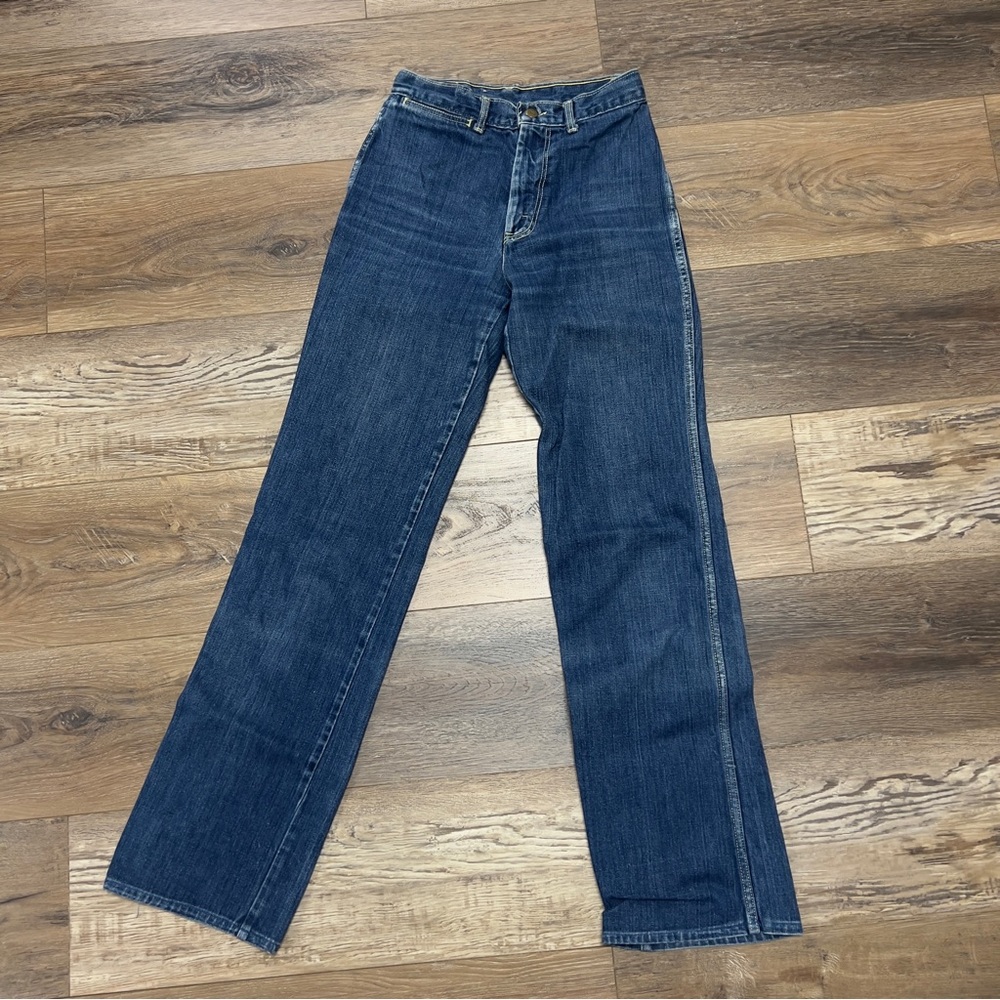 Vintage 70s landlubber high waist straight leg jeans
